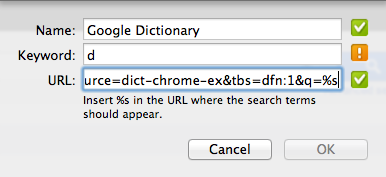 Add Dictionary Search Engine